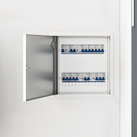 vidaXL Åtkomstpanel Vit 30 x 30 cm Stål