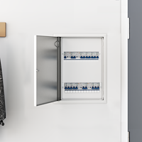 vidaXL Åtkomstpanel Vit 30 x 40 cm Stål