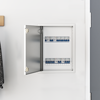 vidaXL Åtkomstpanel Vit 30 x 40 cm Stål