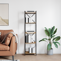 vidaXL Hyllsystem Artisan Ek 40 x 30 x 155 cm Konstruerat trä