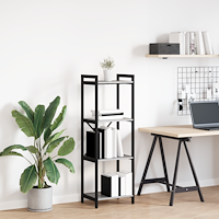 vidaXL Hyllsystem Grå sonoma 40 x 30 x 85 cm Konstruerat trä