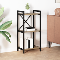 vidaXL Bokhylla artisan ek 40 x 30 x 83 cm Konstruerat trä