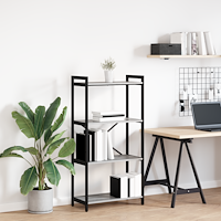vidaXL Hyllsystem Grå sonoma 40 x 30 x 85 cm Konstruerat trä