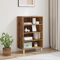 vidaXL Sideboard Gammalt trä 57 x 35 x 89,5 cm Konstruerat trä