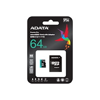 ADATA Technology ADATA Premier Pro V30S - flash-minneskort - 64 GB - mikroSDXC UHS-I