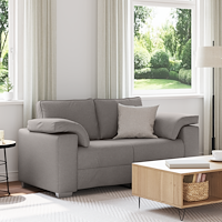 vidaXL Soffa Taupe 160 x 77 x 82 cm tyg