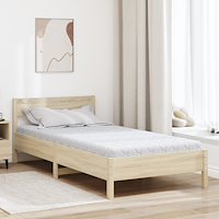 vidaXL Madrass med kokoslager Vit 200 x 100 cm PU skum