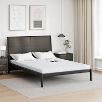 vidaXL Madrass med kokoslager Vit 200 x 140 cm PU skum