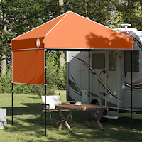 vidaXL Pop-up Markistält Orange 200 x 200 cm tyg