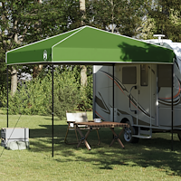 vidaXL Pop-up Markistält Grön 250 x 250 cm tyg
