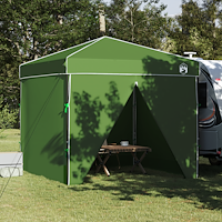 vidaXL Pop-up Markistält Grön 250 x 250 cm tyg