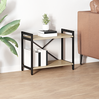vidaXL Bokhylla Sonoma ek 60 x 30 x 48.5 cm Konstruerat trä