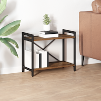 vidaXL Bokhylla Gammalt trä 60 x 30 x 48.5 cm Konstruerat trä
