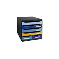 EXACOMPTA Blankettbox EXACOMPTA BeeBlue 6 lådor