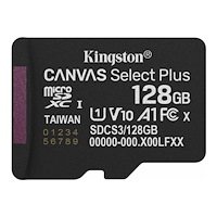 Kingston Kingston Canvas Select Plus - flash-minneskort - 128 GB - mikroSDXC UHS-I