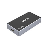 UNITEK Unitek - video/ljudsplitter/switch - 1 in, 4 out, 4K - 4 portar