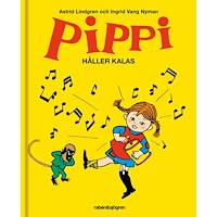 Astrid Lindgren Pippi håller kalas (inbunden)