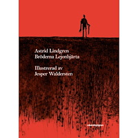 Astrid Lindgren Bröderna Lejonhjärta (bok, danskt band)