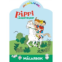 Astrid Lindgren Jag målar med Pippi Långstrump : Målarbok