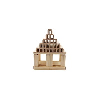 MyPauze® Byggklossar trä 12x2,5x0,8 cm 1000st