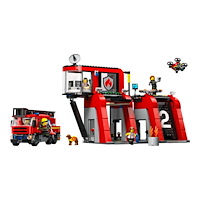 LEGO LEGO City 60414 - Brandstation med brandbil - byggsats