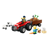 LEGO LEGO City 60461 - Red Farm Tractor with Trailer & Sheep - byggsats