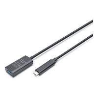 Digitus DIGITUS - USB-förlängningskabel - 24 pin USB-C till USB typ A - 5 m