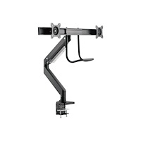 Gembird Gembird MA-DA2-04 monteringssats - justerbar arm - för 2 LCD/plasmapaneler - svart