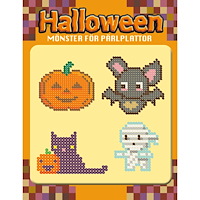 Tukan Förlag Halloween : mönster för pärlplattor (inbunden)