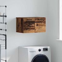 vidaXL Väggskåp Gammalt trä 60 x 36.5 x 35 cm Konstruerat trä
