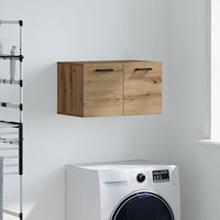 vidaXL Väggskåp artisan ek 60 x 36.5 x 35 cm Konstruerat trä