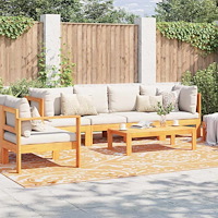 vidaXL Utomhusmatta orange och vit 300 x 400 cm PP