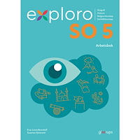 Ewa-Lotta Benndoff Exploro, SO åk 5, arbetsbok (häftad)