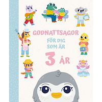 Tukan Förlag Godnattsagor för dig som är 3 år (inbunden)