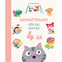 Tukan Förlag Godnattsagor för dig som är 4 år (inbunden)