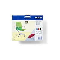 Brother Brother LC229XLVALBP - 4-pack - svart, gul, cyan, magenta - original - bläckpatron