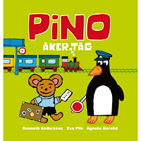 Pinolek Pino åker tåg (inbunden)