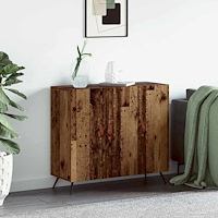 vidaXL Sideboard Brun 90 x 34 x 80 cm Konstruerat trä