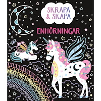 Tukan Förlag Skrapa & skapa. Enhörningar (häftad)
