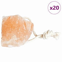vidaXL Saltlick Stenar 20 pcs Rosa Bergssalt