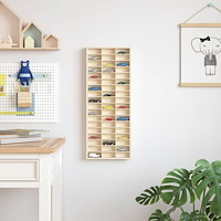vidaXL Displayfack med lagring Brun 30 x 4.5 x 75 cm Konstruerat trä