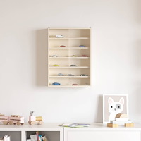 vidaXL Trähylla för samlarföremål Other Brun 40 x 8,5 x 54 cm Plywood