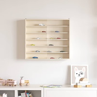 vidaXL Trähylla för samlarföremål Other Brun 60 x 8,5 x 54 cm Plywood
