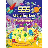 Lind & Co 555 roliga klistermärken Rymdvarelser