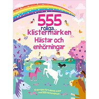 Lind & Co 555 roliga klistermärken : hästar och enhörningar