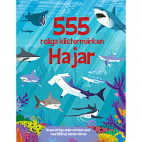 Lind & Co 555 roliga klistermärken. Hajar