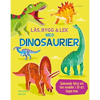 Lind & Co Läs, bygg och lek med dinosaurier : innehåller 5 mod