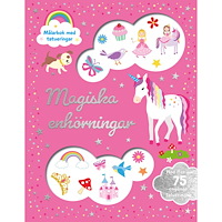 Tukan Förlag Magiska enhörningar : målarbok med tatueringar