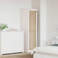 vidaXL Skåpdörr Övrigt med dörr Brun 170 x 39.5 x 2.1 cm Massiv furu