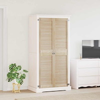 vidaXL Skåpdörrar Övrigt 2 pcs Brun 170 x 39.5 x 2.1 cm Massiv furu